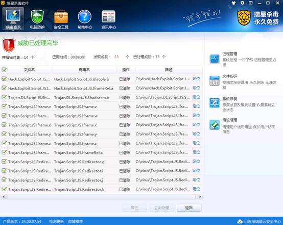 瑞星截獲“網(wǎng)店篡改器”木馬 海量變種威脅網(wǎng)購